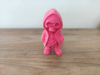 Pembe İskeletor Figürlü Raf Süsü – Karakterli ve Farklı Bir Dokunuş (13 cm)